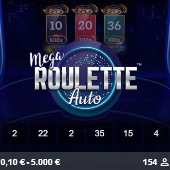 Auto Mega Roulette