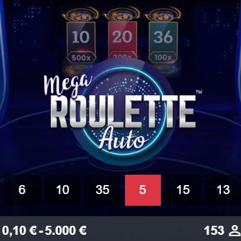 Mega Roulette Auto