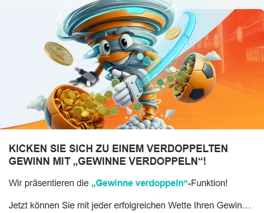 „Gewinne verdoppeln“ Feature